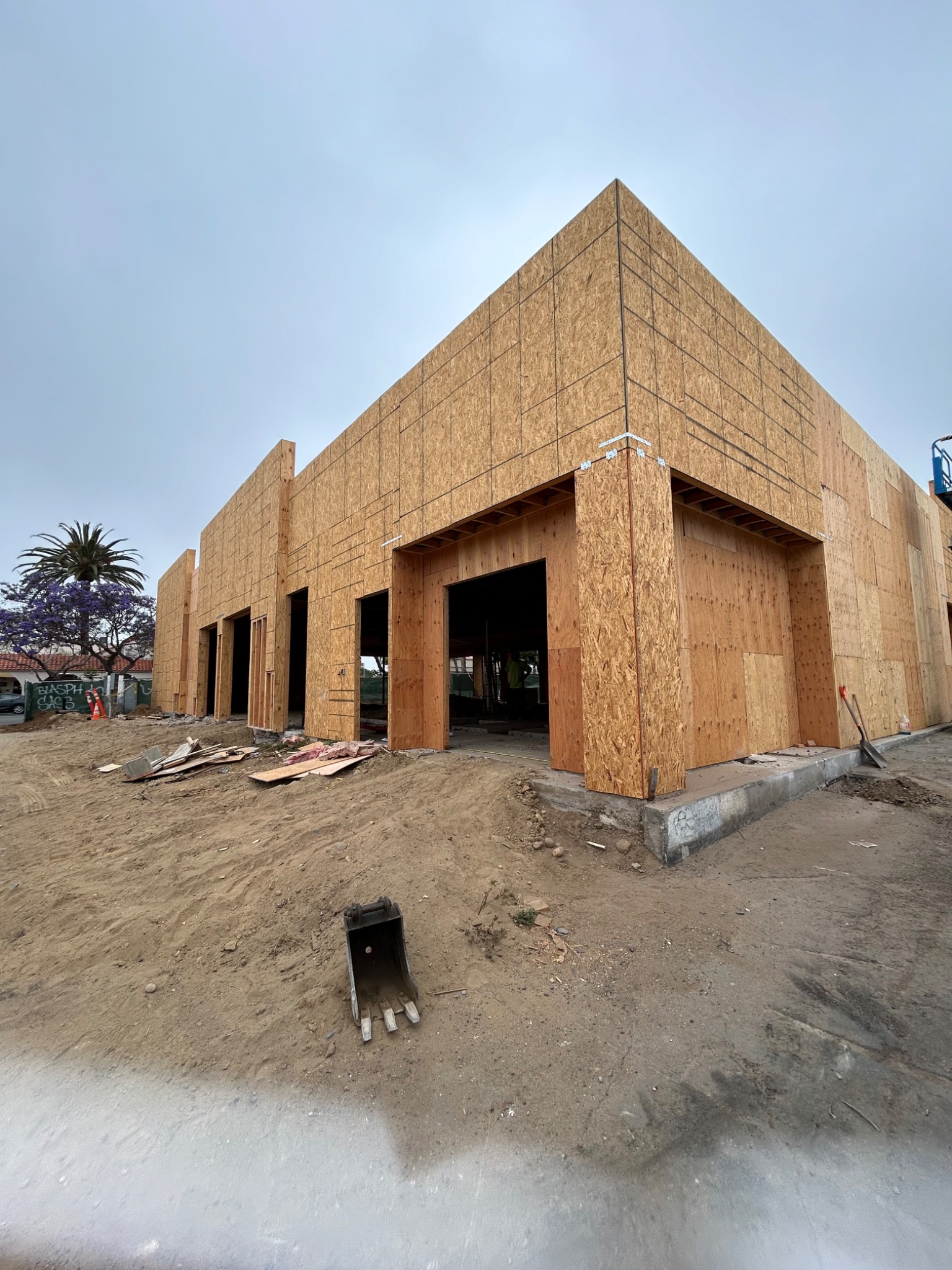 Commercial construction project by CS & M